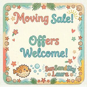 ⚠️ PLEASE READ: MOVING SALE ⚠️